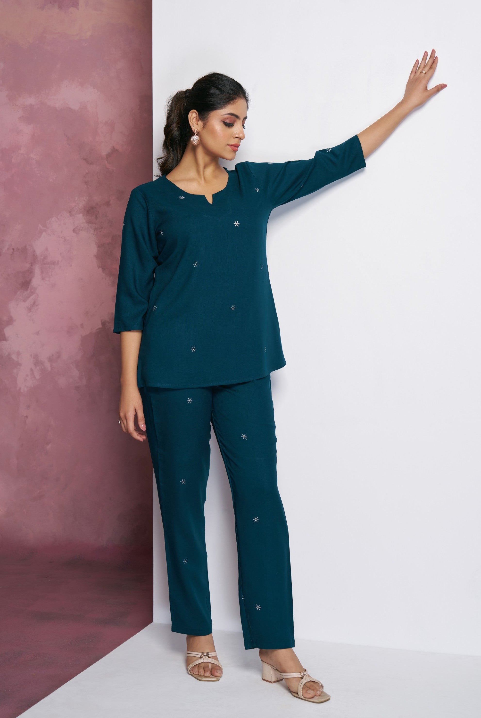Teal Green Co-Ord Set