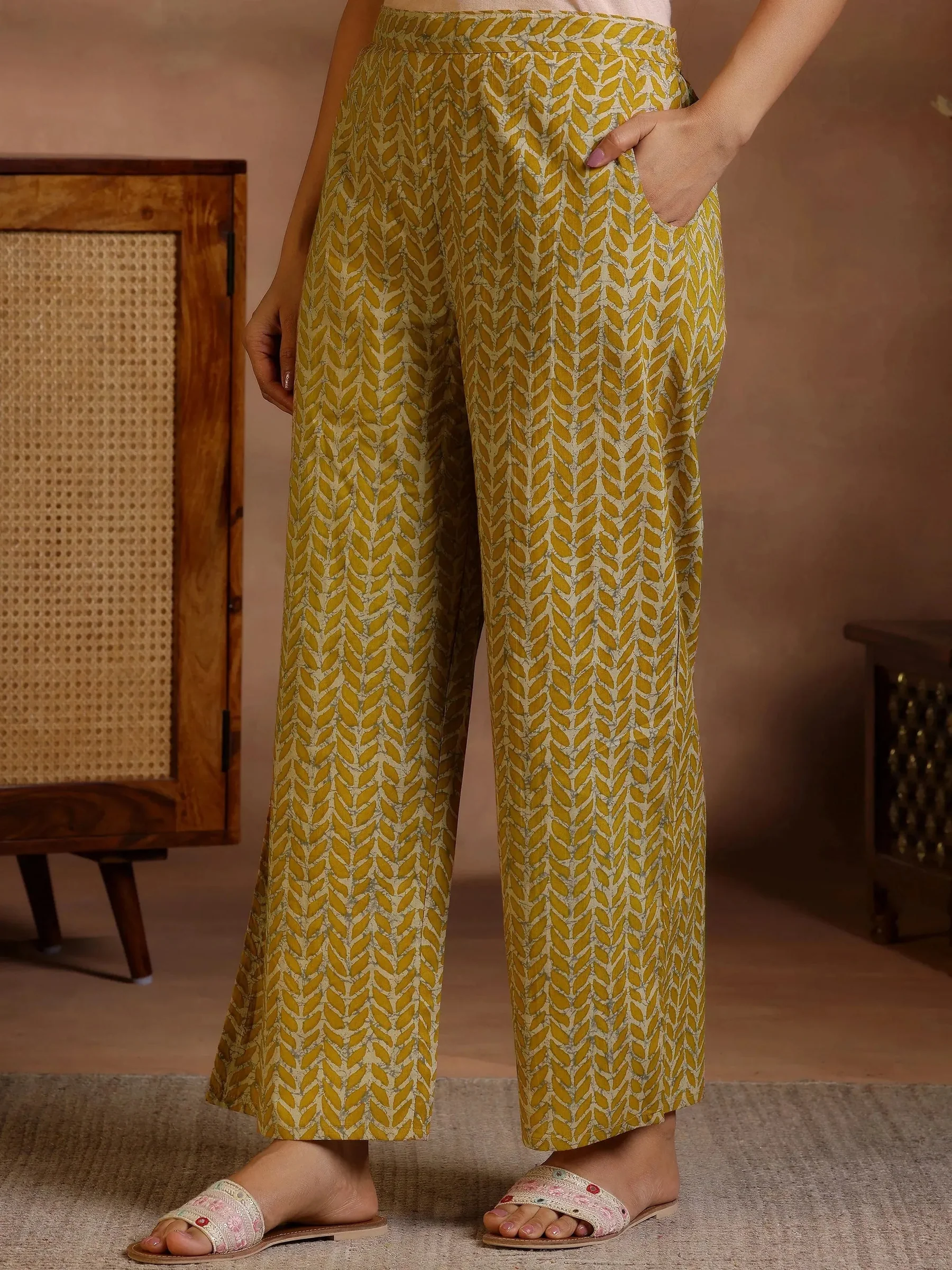Golden Leaf Printed Co-ord