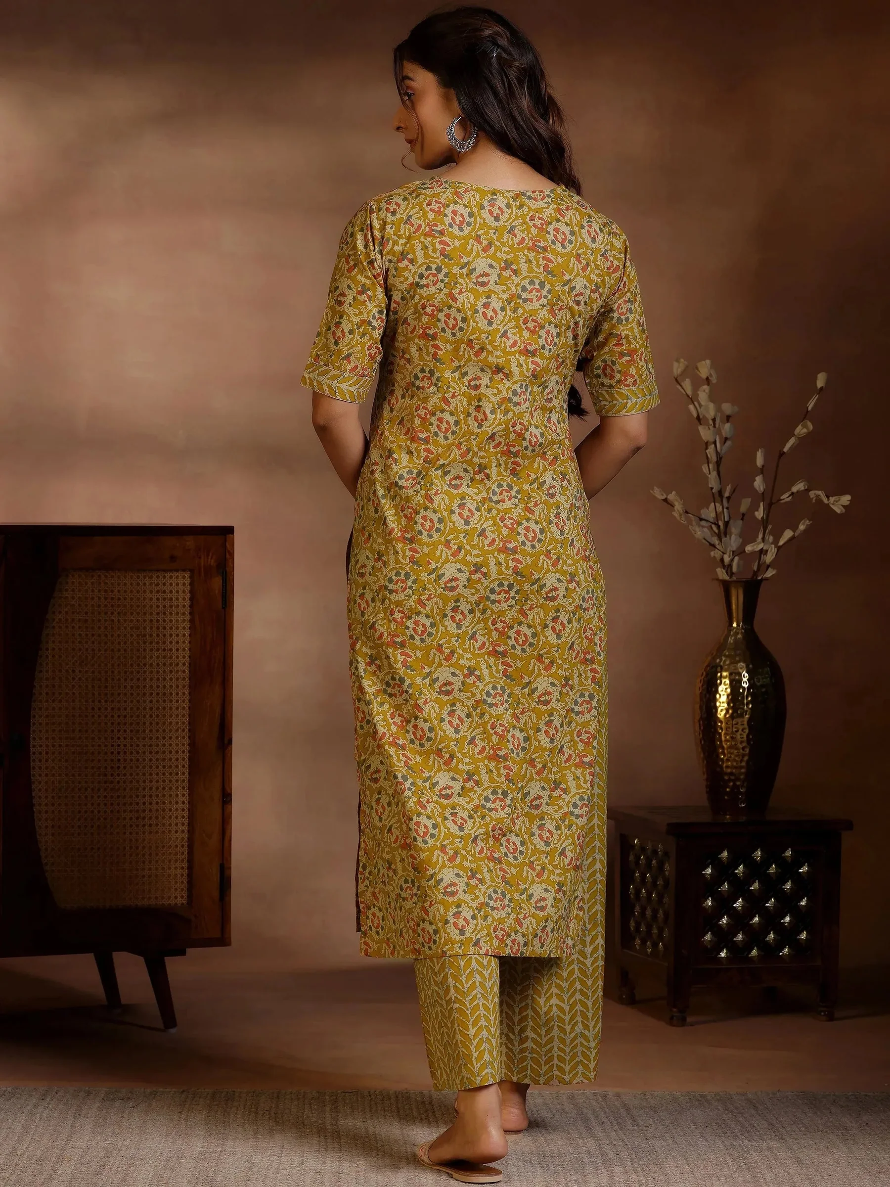 Golden Leaf Printed Co-ord