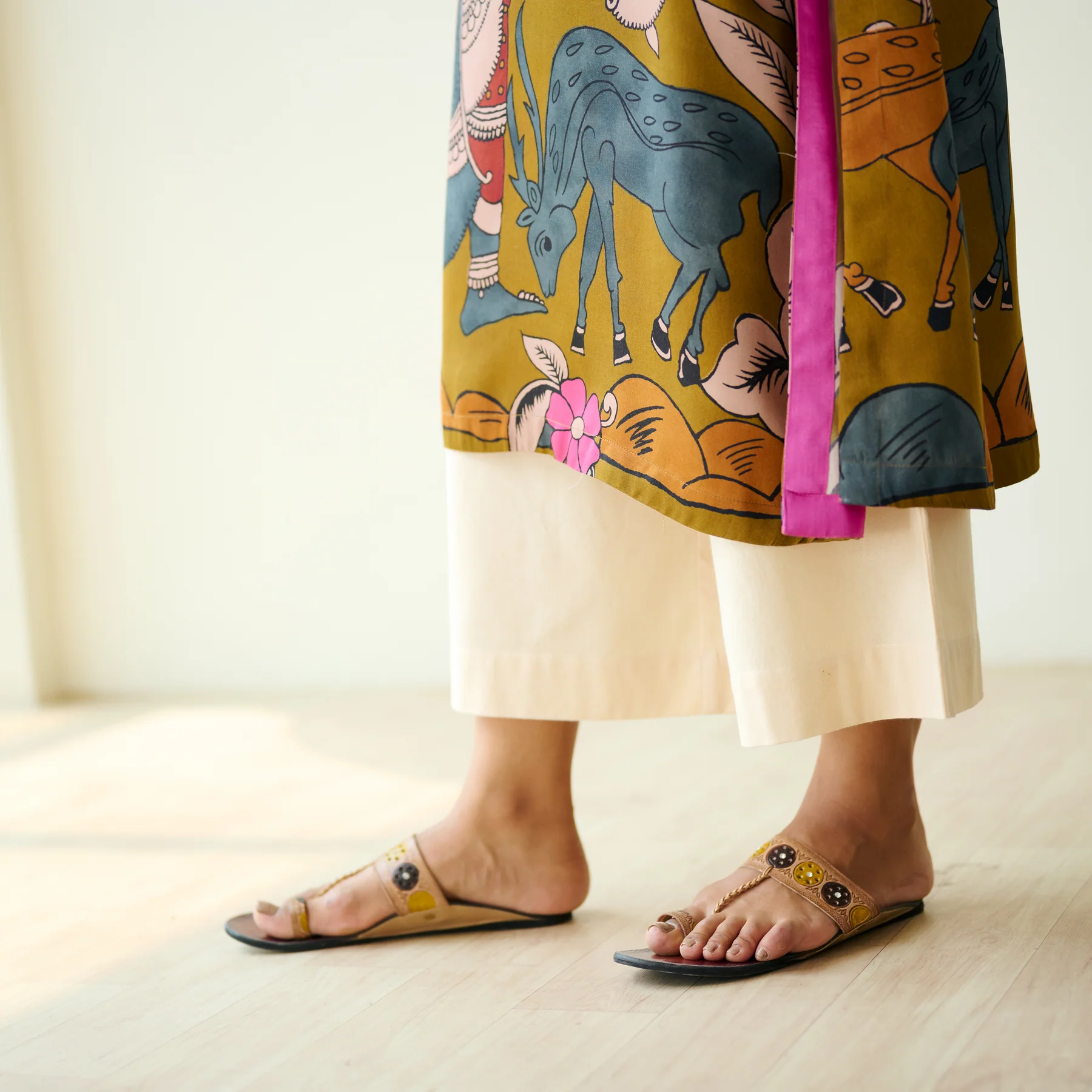 Heritage Art Mustard Kurta